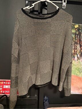 Checkered sweater